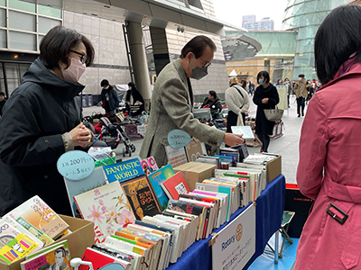 フリーマーケット劒物さん、角山さん