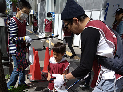 六本木クリーンアップの様子3