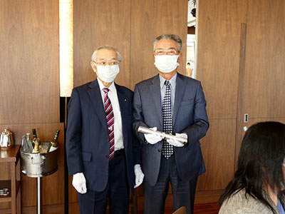 バトンリレーの様子3