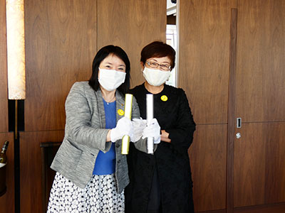 バトンリレーの様子11