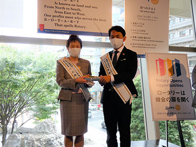 バトンリレーの様子14