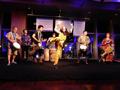 納涼夜間例会の様子3