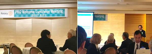 地区大会報告の様子1