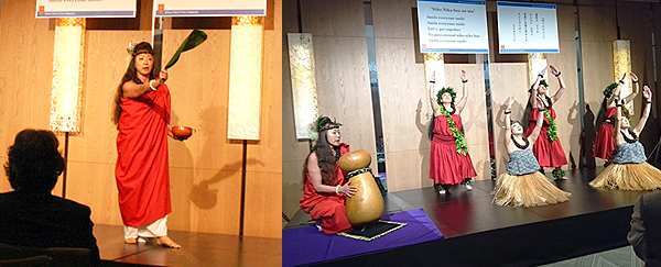 フラダンスショーの様子２