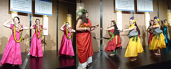 フラダンスショーの様子１