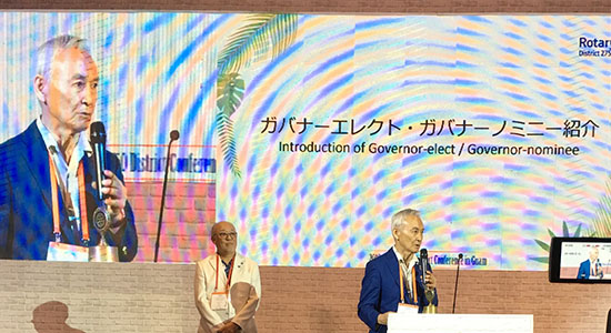 ガバナーエレクト淺田豊久氏