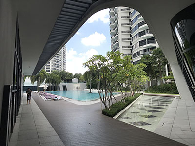 シンガポールの集合住宅