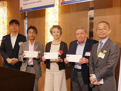 慶事会員の表彰