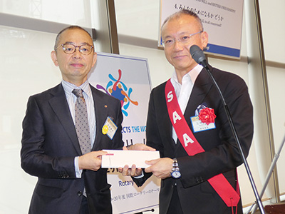 慶事会員の表彰