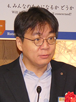 谷口社会奉仕副委員長