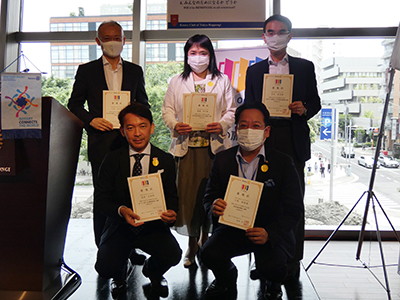 地区委員委嘱状報告