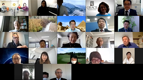 Zoomオンライン例会写真