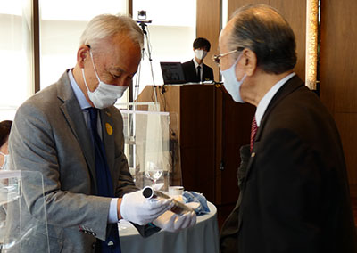 バトンリレーの様子1