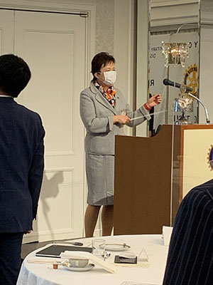 ロータリーソングの様子