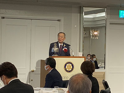 三浦ガバナーのご挨拶