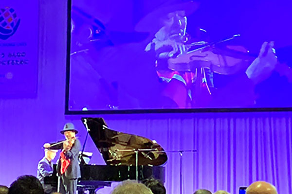 古澤巌さんのコンサートの様子