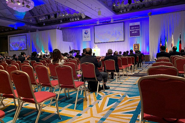 地区大会の会場の様子