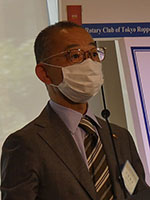 安部ロータリー財団委員長