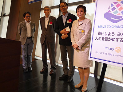 慶事会員の表彰