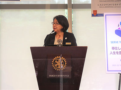 今村次年度会長の説明の様子