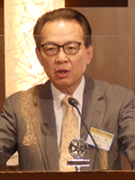 角山国際奉仕委員長