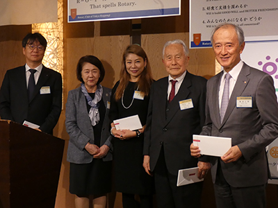 慶事会員の表彰