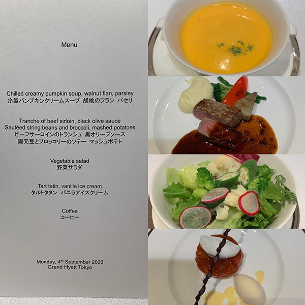 9月4日のお食事