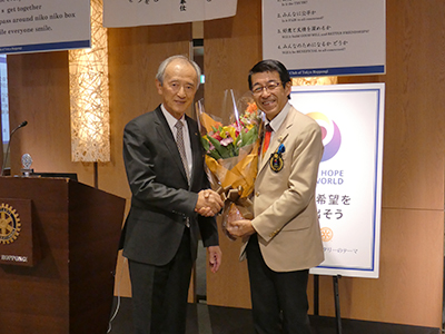 ガバナー公式訪問例会の様子2