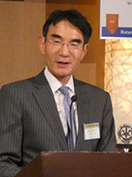 安井(秀)ロータリー情報委員長