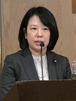 鈴木副会長新年挨拶の様子