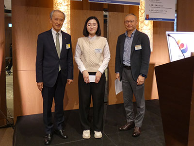 感謝状授与の様子