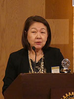 今村ロータリー財団委員長