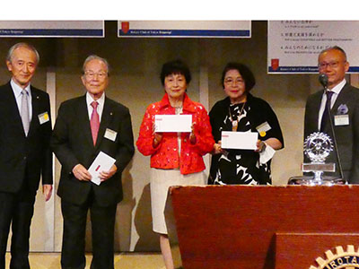 賀寿表彰の様子