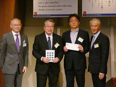 10年在籍表彰の様子