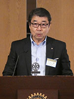 平川クラブ運営委員長