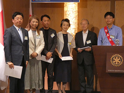 慶事会員の表彰