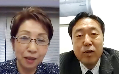 RI第2750地区　会員委員会　委員長　石川　和子様／RI第2750地区　会員委員会・会員増強・維持委員会　委員長　鈴木　明彦様