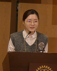 米山奨学生　金　秀彬様